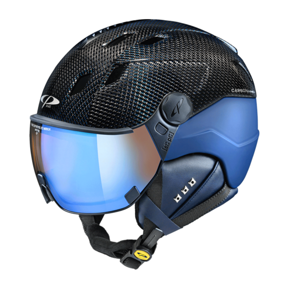 CP Corao+ Carbon Black BLue with Photochromic and Polarized Visor