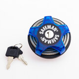 Key SAFEMAN blue met sleutels