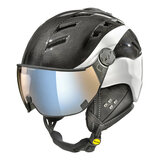 12126_Cp_Camurai_skihelm_vizier_carbon_wit_pol_vario