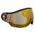 kask piuma R Visor gold mirror