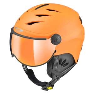 orange kids helmet