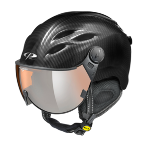 Cp Curako Helmet With Visor black | Mirror Visor (☁/❄/☀)