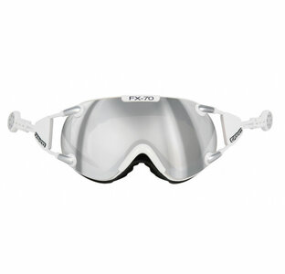 casco Skibril FX-70 carbonic white wit zilver  magnet Link kopen online bij topsnowshop 5002 4031381708502	4031381708502